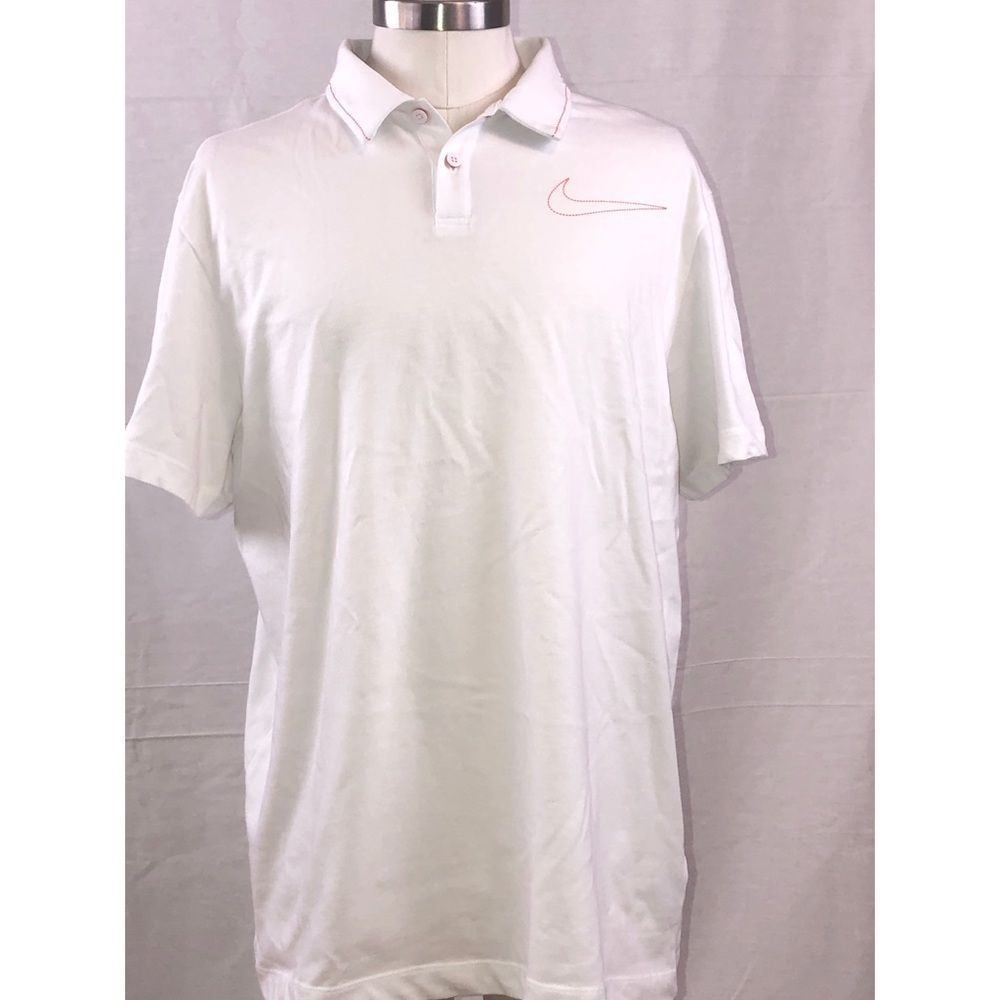 COPY - Nike Golf Sport Dri Fit White Polo Shirt